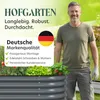 HOFGARTEN 200x80x78cm Hochbeet Metall, Pflanzbeet aus Produktbild-Vorschau 8