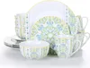 Porcelánový jídelní servis VEWEET, 16dílný kombinovaný Náhled obrázku produktu 1