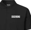 Huuraa Herren Polo Shirt Douchebag Schriftzug XXL Black Bio Produktbild-Vorschau 2