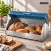 Caja para pan, acero inoxidable, marca Michelino Vista previa de la imagen del producto 4