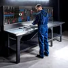AREBOS 6-tlg. Werkzeugwand 235,2×59,5 cm | Metall Lochwand Produktbild-Vorschau 9