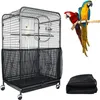 Cage Oiseau Filet Couverture Perroquets Nylon Noir 300cm Voir les images du produit 1