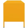 vidaXL Szafka pod TV musztardowy żółty 68x39x43,5 cm Stal Podgląd zdjęcia produktu 6