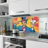 Küchenrückwand Spritzschutz Glas mit Motiv Zauberer Mit Produktbild-Vorschau 2