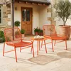 KOMFOTTEU Polyrattan Gartenmöbel Set, 3-teilig Bistroset Produktbild-Vorschau 8