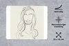 MuchoWow® Mauspad Mousepad Frauen - Zitate - Produktbild-Vorschau 2
