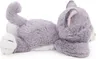 A plush cat toy lying on its side against a white background. Náhľad obrázku produktu