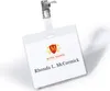 DURABLE Namensschild, oben geschlossen, mit Clip, 90 x 60 Produktbild-Vorschau 3