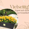 4er Set Blumenkasten Balkongeländer Balkon Blumenkasten Produktbild-Vorschau 5