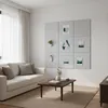 Relaxdays Filzpinnwand, 12 Stück, selbstklebende Quadrate Produktbild-Vorschau 3