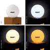 Hertha BSC LED-Dekosäule Rost-Optik mit Leuchtkugel - 84 cm Produktbild-Vorschau 3