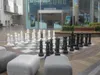 XXXL Giga Schach - 94 cm hoch mit Gummi Matte Produktbild-Vorschau 4