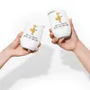 Mr. & Mrs. Panda Thermobecher Fuchs Keks - Weiß - Geschenk, Produktbild-Vorschau 3