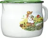 Karl Krüger Milchtopf GÄNSEKIND 10 cm Emaille weiß mit Produktbild-Vorschau 4