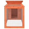 vidaXL Clapier pour lapins Marron 100,5x54x55 cm Pin massif Voir les images du produit 5