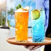 Transparente Tiki-Gläser 6er Set 400ml moderne Produktbild-Vorschau 3