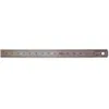 A metal ruler with markings for measurements. Anteprima dell’immagine prodotto