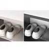 Moderno comò bianco capiente per scarpe, scaffale a 2 ante Anteprima dell’immagine prodotto 2