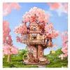 puzzle 3D, Casa sull'albero di Sakura, Rolife, 535 pezzi Anteprima dell’immagine prodotto 3