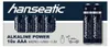 Packaging for Hanseatic AAA Micro LR03 1.5V alkaline batteries. Náhled obrázku produktu