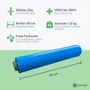 6 x Stretchfolie 50cm 1,5kg 23my blau Produktbild-Vorschau 3
