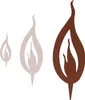 UNUS Gartenstecker Flammen 10er-Set, Gartendeko Produktbild-Vorschau 5