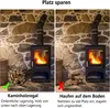 ROSEJANE Kaminholzregal für Innen & Außen, Brennholzregal Produktbild-Vorschau 3