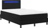 Boxspringbett mit Matratze Schwarz 120 x 190 cm Kunstleder Produktbild-Vorschau 4