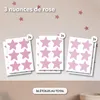 Stickers muraux étoiles vieux rose - 36 pièces en taille Voir les images du produit 2
