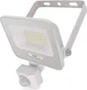 LED reflektor GLARO s pohybovým čidlem, 20 W, bílý, IP54, 2000 lm, neutrální bílá Náhľad obrázku produktu
