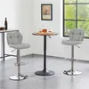 Yaheetech 2er Set Barhocker Barstühle Höhenverstellbar Produktbild-Vorschau 2