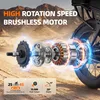 Vélo électrique X5 tout-terrain, pneus larges, 48V 15Ah, Voir les images du produit 20