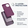 kwmobile Handyhülle für iPhone 12 mini Hülle, für iPhone 12 Produktbild-Vorschau 2