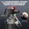 VacniQ Akku Staubsauger 35kPa, 3-in-1 Handstaubsauger Produktbild-Vorschau 3