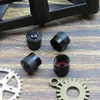 Schrader Ventilkappen; Aluminium Racing; 4er Set; Farbe: Produktbild-Vorschau 3