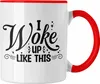 Trendation - Nap MIttagsschlaf Tasse Geschenk I Woke Up Produktbild-Vorschau 1