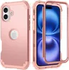 Handyhülle für iPhone 16 Plus Hybrid 3 in 1 PC TPU Produktbild-Vorschau 1