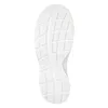 The sole of a white shoe is shown against a white background. Produktbild-Vorschau
