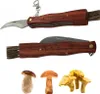 Pilzmesser mit Bürste und Lineal Klappmesser Geschärft Produktbild-Vorschau 3