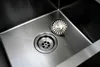 Waschbecken - Schwarz - Edelstahl, 34x40 cm Produktbild-Vorschau 3
