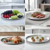 Sada 6 nerezových tanierov 26 cm na kempovanie Náhľad obrázku produktu 4