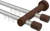 Interdeco Innenlaufstange / Gardinenstange mit Innenlauf Produktbild-Vorschau 1