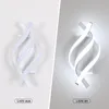 Led wandlampe, spiralförmig design, 6000k kaltweiß, für Produktbild-Vorschau 2