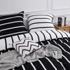 Pruhovaná souprava povlečení král velikost 200 x 220 cm Náhled obrázku produktu 2