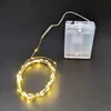 LED Silberdraht Batterielichterkette 40LEDs 195cm +10cm Produktbild-Vorschau 3