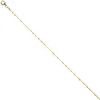 1,3mm Criss-Cross Halskette Collier aus 333 Gold Gelbgold Produktbild-Vorschau 4