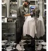 Beauty Lushh Friseurstuhl - Rollen - schwarz - Metall - bis Produktbild-Vorschau 10