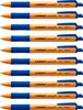 Zatahovací biro - STABILO pointball - balení 10 ks - modré Náhled obrázku produktu 5