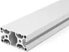 Länge 1840mm - Design-Aluminiumprofil 40x80L 2 Nuten Produktbild-Vorschau 1