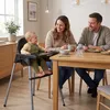 Twinky Kinderstoel ECO - Inklapbaar Eetstoel Baby met Tafel Productafbeelding-voorbeeld 7